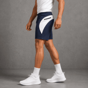 blue white shorts for men (1)