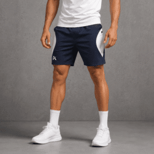 Athlayer Blue Running & Gym Compression Shorts for Men