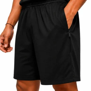 side zip shot of this shorts