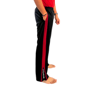 Men’s Black Straight Fit Casual Leisure Trousers