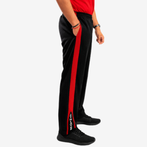 Men’s Black Straight Fit Casual Leisure Trousers