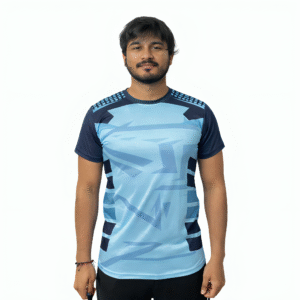 mens light blue tshirt dri fit sports tee athlayer
