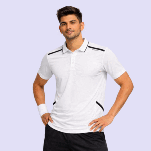 Ivory White Polo Tshirt for Men