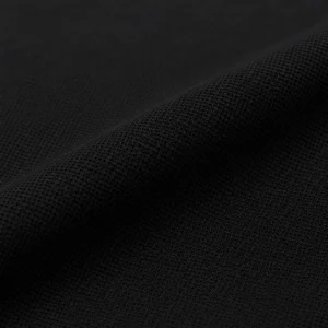 Athlayer Premium Black Polo T-Shirt for Men - Fabric
