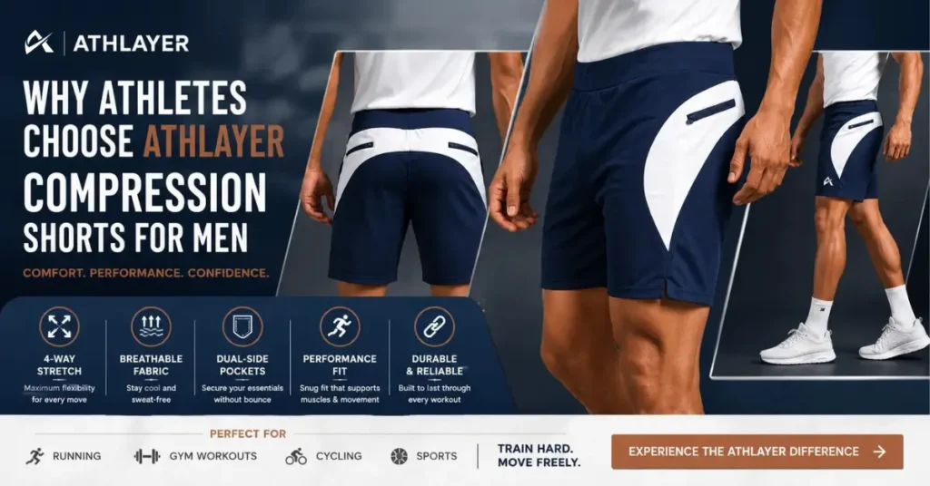 Why Athletes Choose Athlayer Compression Shorts for Men