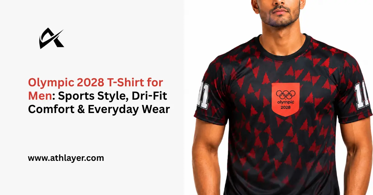 Olympic 2028 T-Shirt for Men Sports Style, Dri-Fit Comfort & Everyday Wear (1)