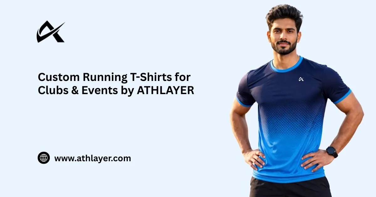 Custom Running T-Shirts for Clubs & Events by ATHLAYER