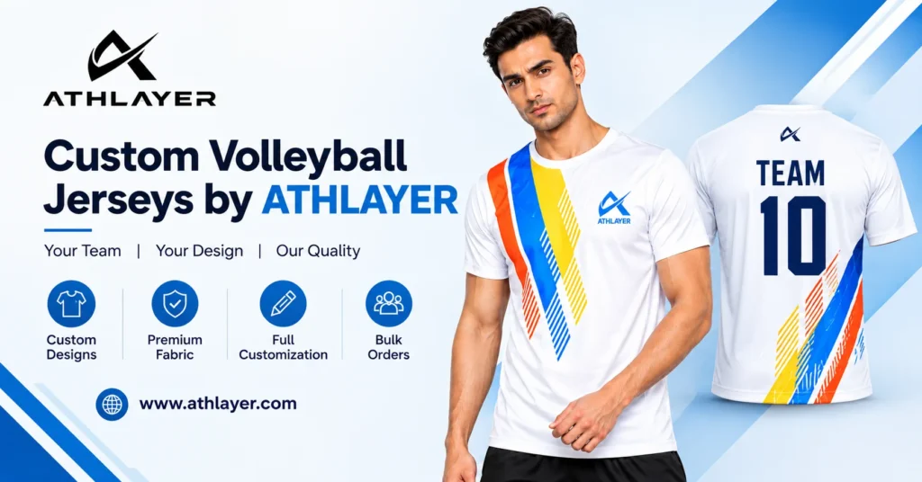 Custom Volleyball Jerseys by Athlayer